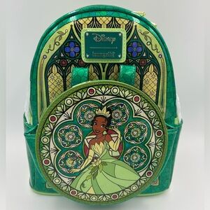 Loungefly Stained Glass Tiana - factory sealed NWT
